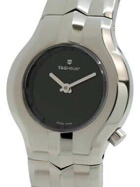 Tag Heuer 25mm Ladies Alter Ego Black Dial Stainless Steel Watch! Ref: WP1413!